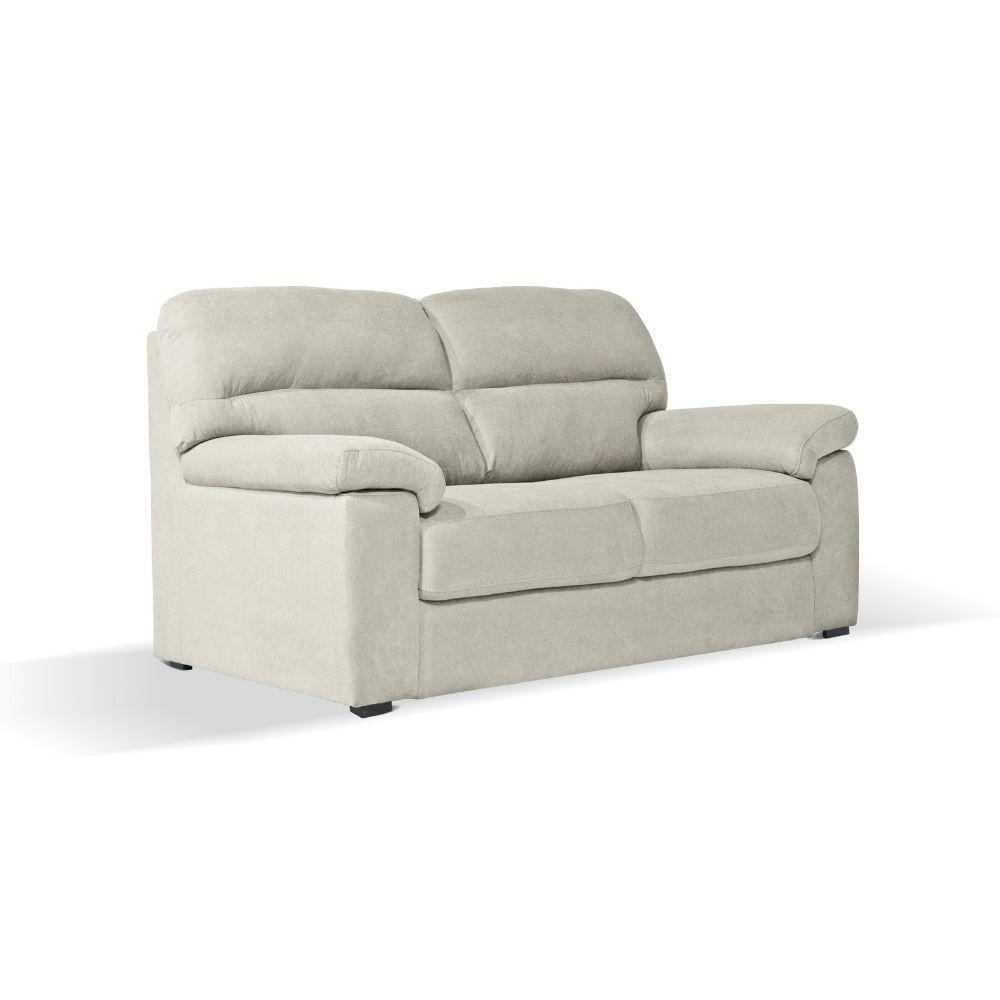 Divano Alenda 3 posti con piedini quadrati colore roma 05  beige