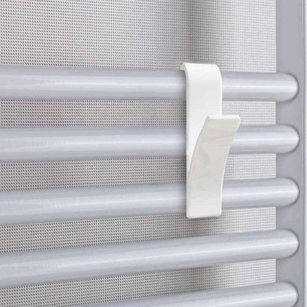 Gancio per asciugamani 4 pezzi colore bianco