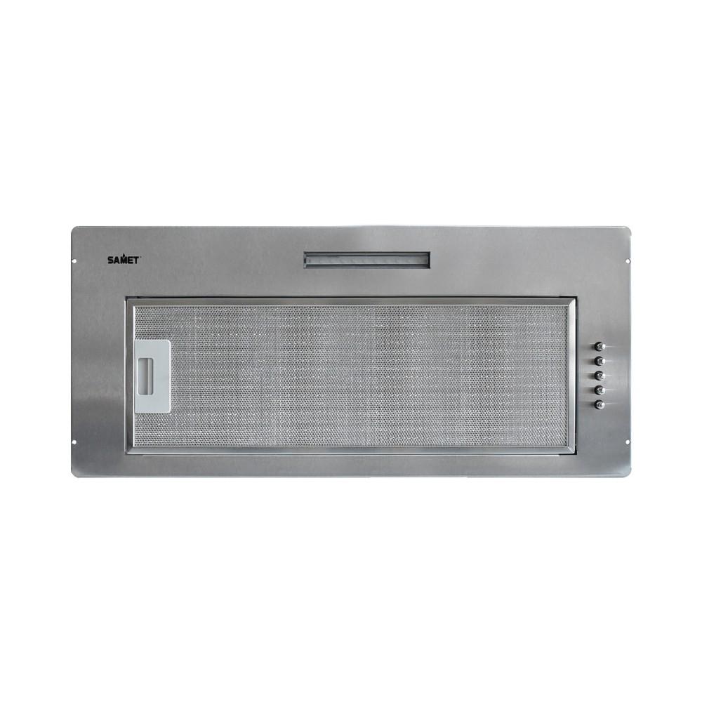 Cappa integrata sottopensile Samet Gruppo70 luce led 3 livelli velocit&agrave; inox classe D