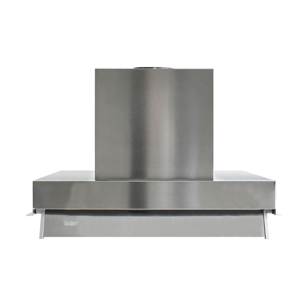 Cappa integrata sottopensile Samet Kripto60 luce led 3 livelli velocit&agrave; inox classe D