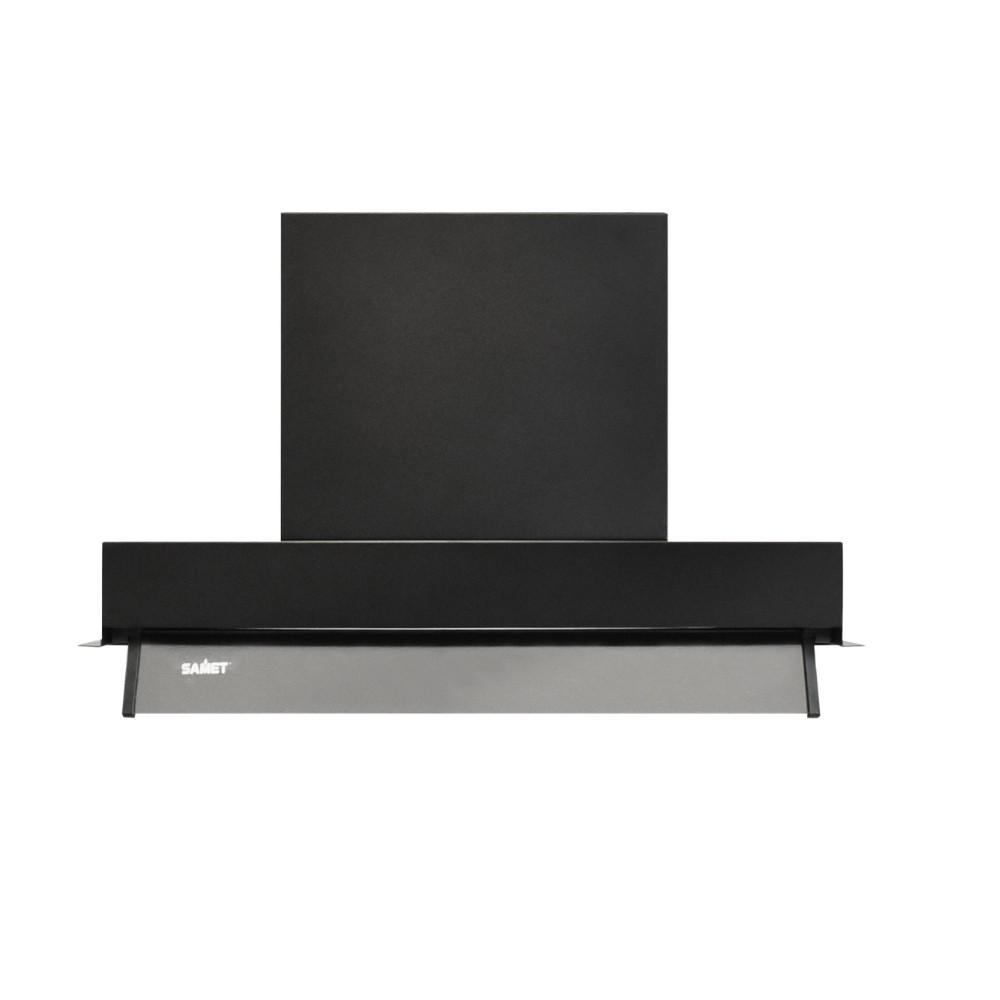 Cappa integrata sottopensile Samet Kripto60 luce led 3 livelli velocit&agrave; nero classe D