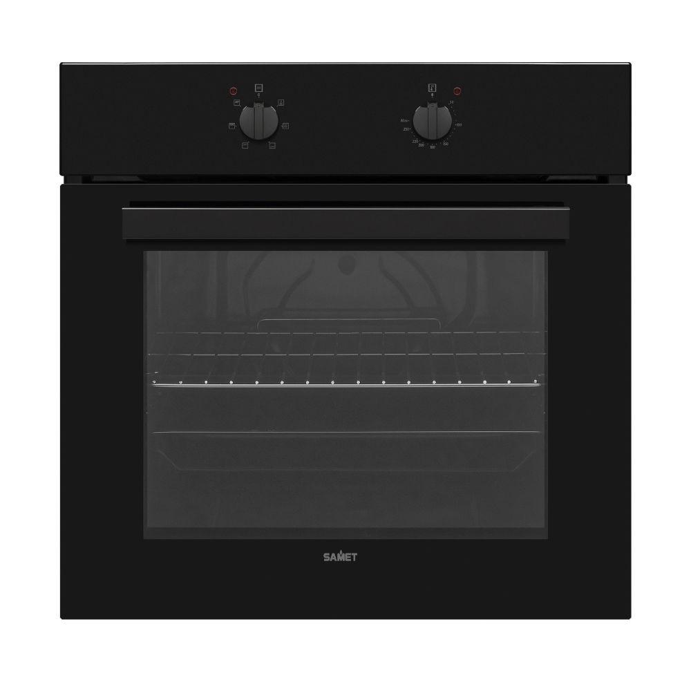 Forno elettrico statico Samet Zeus2  da incasso 6 funzioni nero classe A