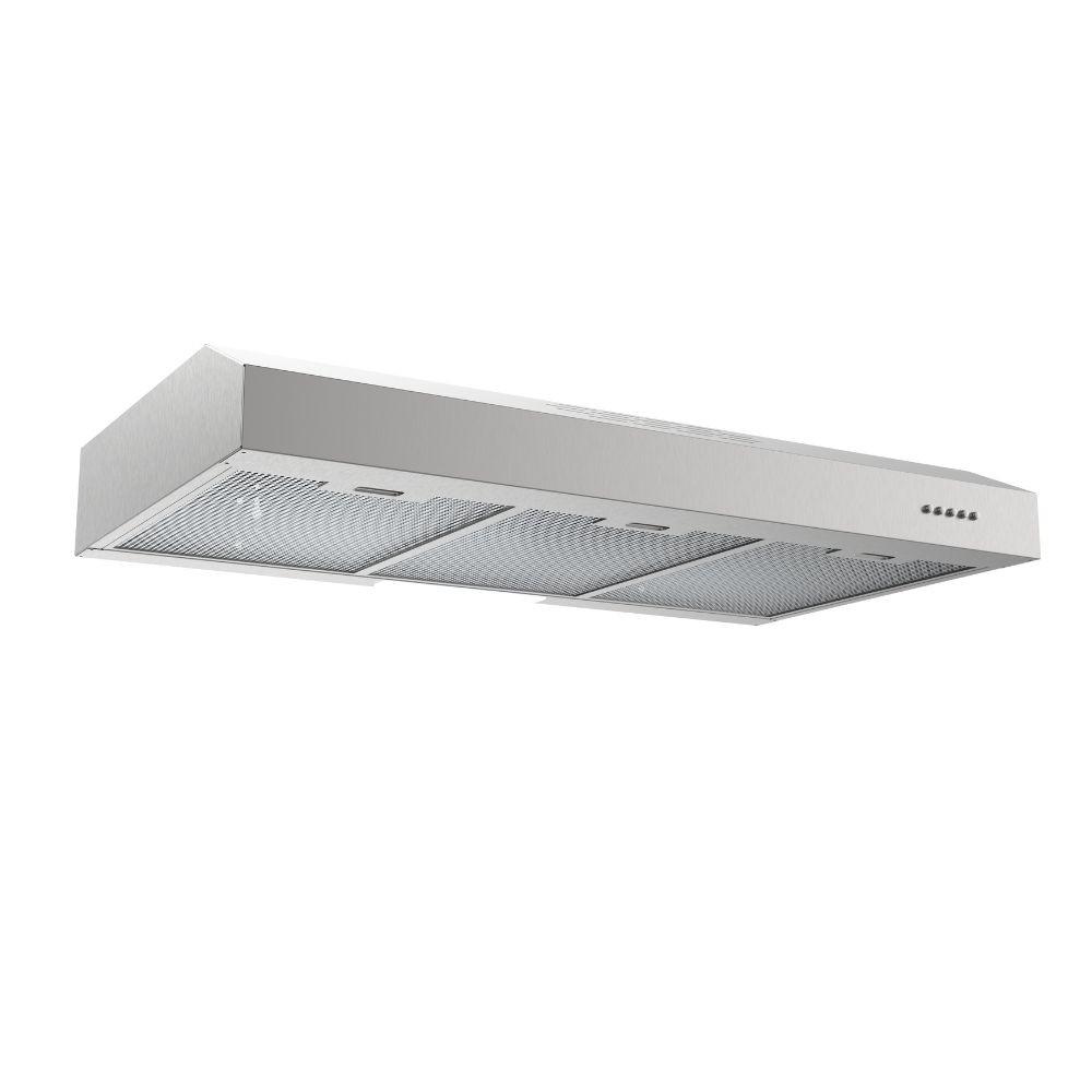 Gruppo cappa sottopensile Tornado 90 motore singolo inox Samet classe D