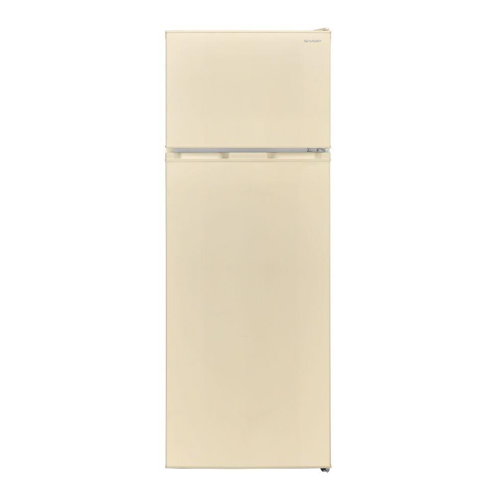 Frigorifero doppia porta Sharp SJFTB01ITXJE 213 lt statico colore beige classe E