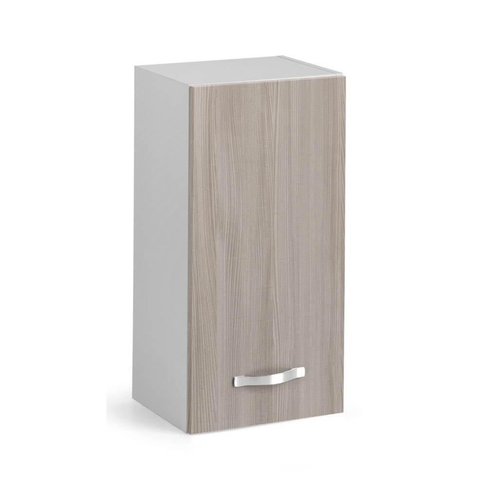 Pensile cucina 30x32x72H cm. con anta olmo