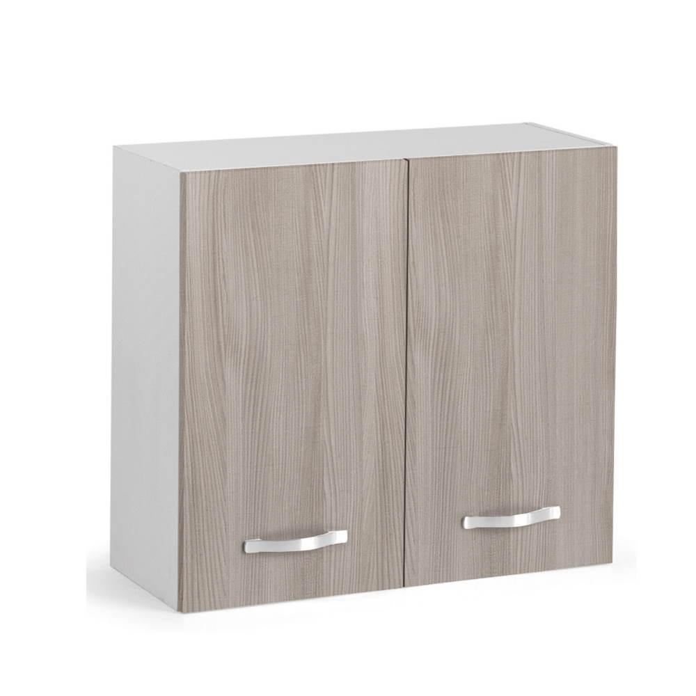 Pensile cucina 80x32x72H cm. 2 ante olmo