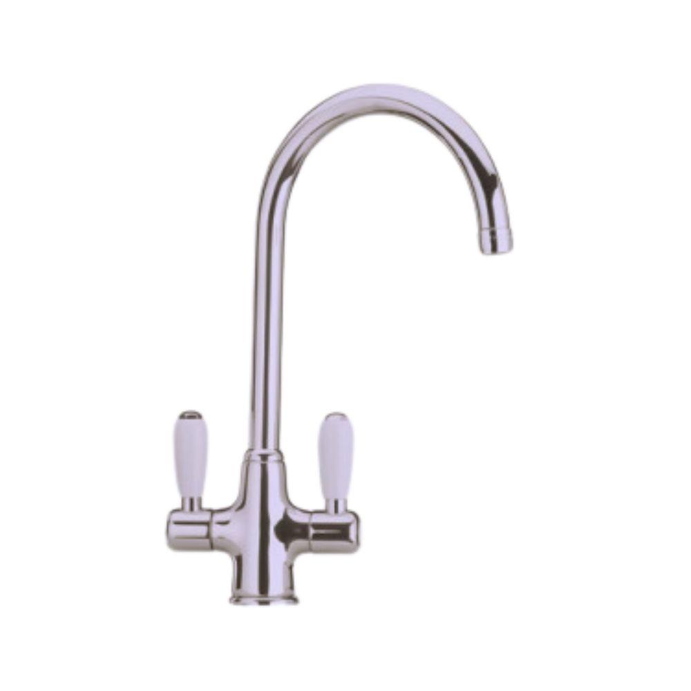 Rubinetto da cucina Paini 84CN544 satinato comandi ceramica