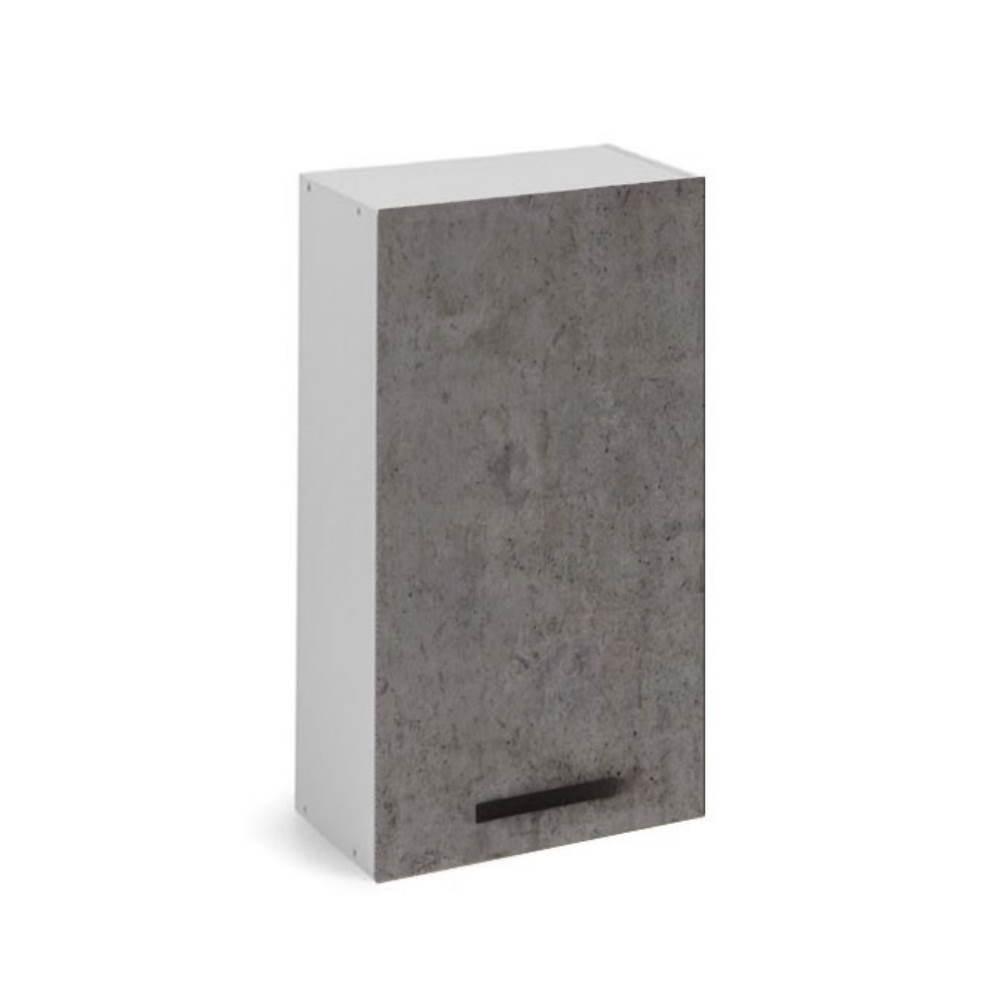 Pensile cucina 30x32x72H cm. con anta cemento