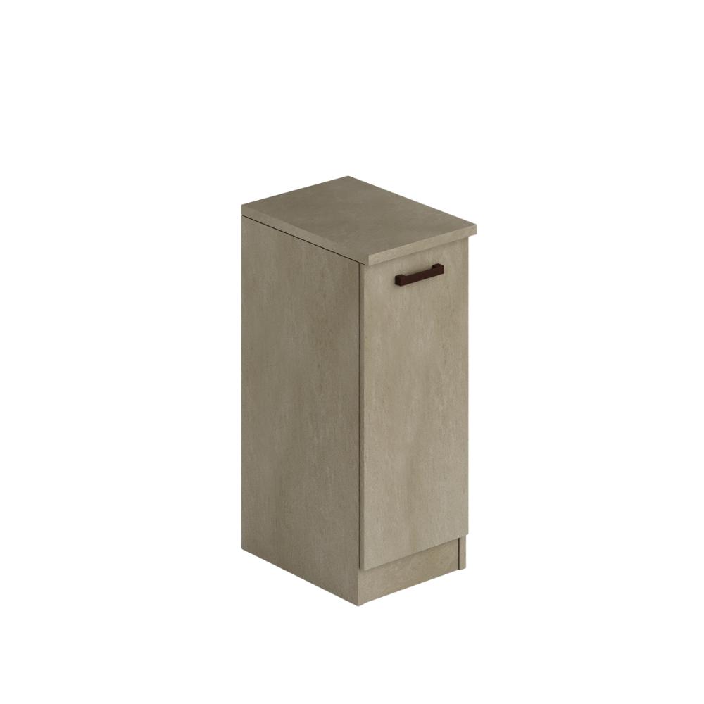 Laundry mobile bagno con anta 36x50x85,5 argilla