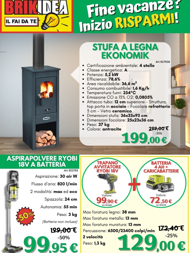 Fine vacanze? Inizio RISPARMIO!